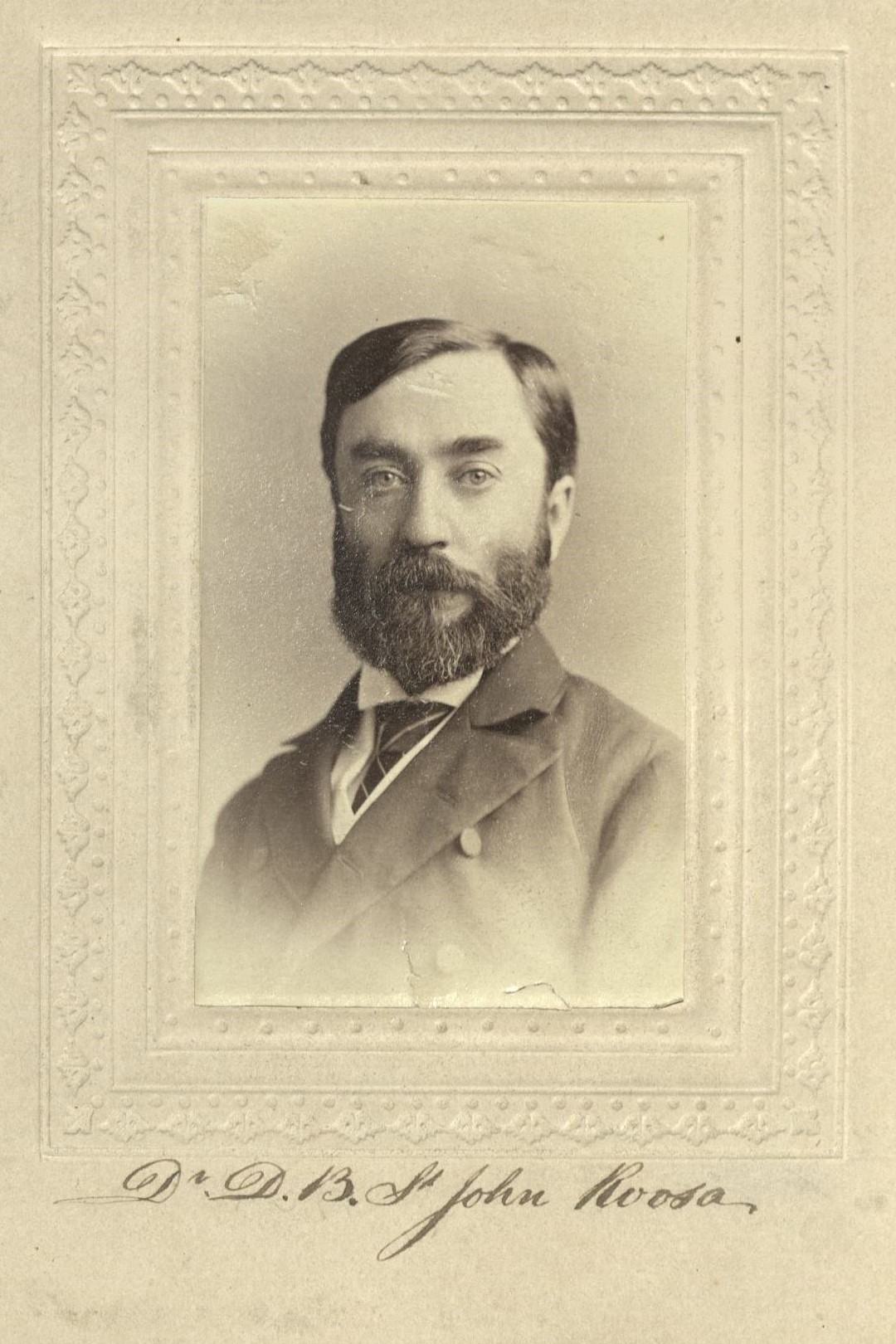Member portrait of D. B. St. John Roosa